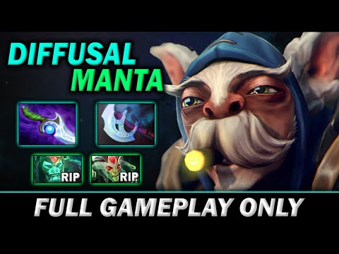 meepo with Diffusal + Manta Style Destroy Medusa and WK - Full Gameplay Meepo #400