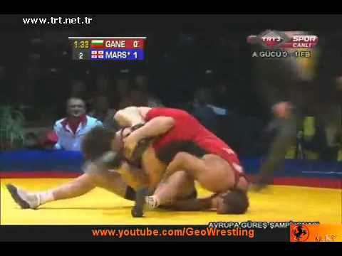 Marsagishvili Dato(GEO) vs Ganev Mihail(BUL) Finale - 84 kg European Championship Belgrade 2012