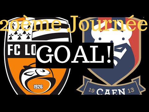 GOAL! *20ème Journée 19/20* Lorient - Caen [(1)-0] 6' by Pierre-Yves Hamel