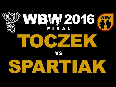 Toczek 🆚 Spartiak 🎤 WBW 2016 Finał (freestyle rap battle)