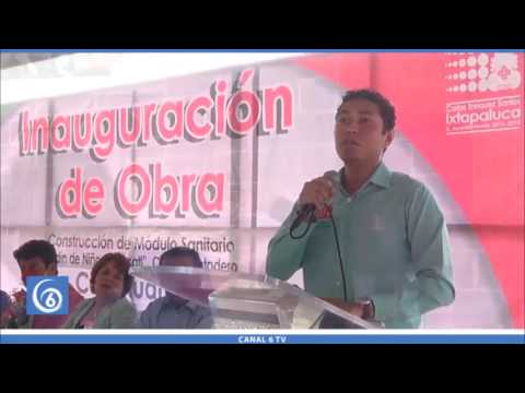 Autoridades inauguran módulo sanitario en el Preescolar Ehecatl ubicado en la colonia El Contadero