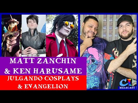 JULGANDO COSPLAYS & EVANGELION - Matt Zanchin & @KenHarusame
