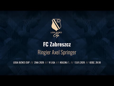 Skrót spotkania FC Zabreszcz - Ringier Axel Springer ( Legia Biznes Cup Zima 2020  )