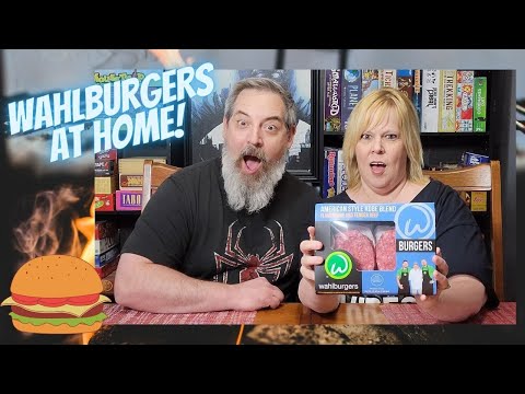 WAHLBURGERS AT HOME | WAHLBURGER BEEF PATTIES REVIEW |...