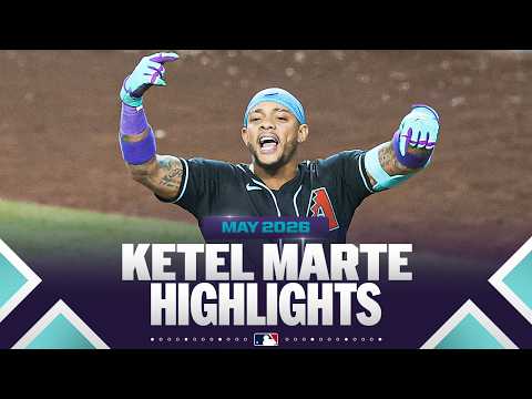 케텔 마르테가 뜨거웠던 5월, 다이아몬드백스 공격을 이끌었습니다! | MLB 하이라이트