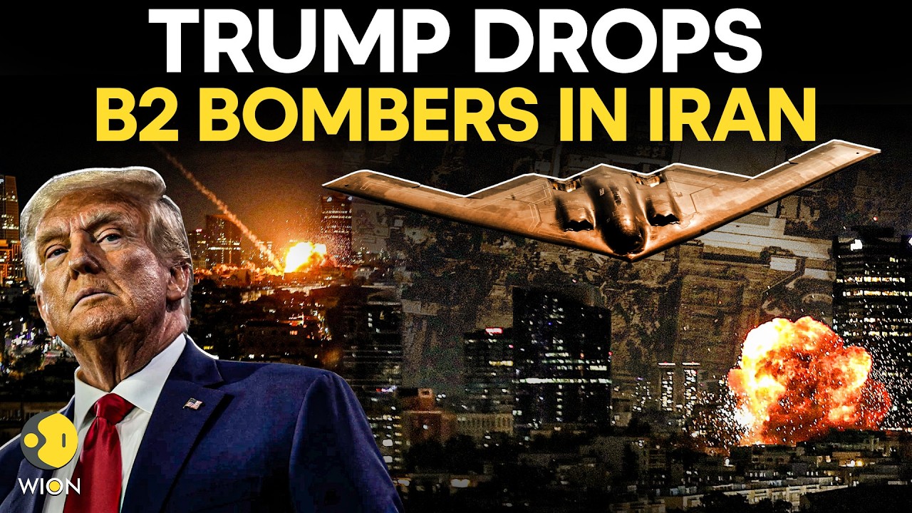 US-Israel Attack Iran LIVE: US B-2 Bombers Hit Iran’s Underground Arsenal In 12-Hour Air Assault