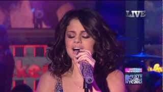Selena Gomez - Hit The Lights / Love You Like A Love Song (MTV NYE 2011)