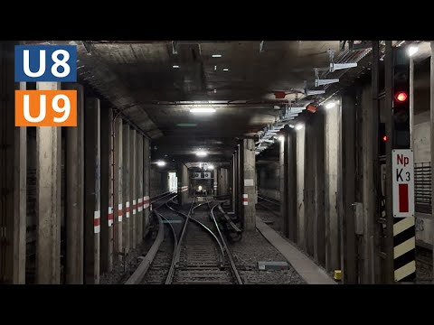 U-Bahn Berlin - Überführungstunnel U8 zur U9