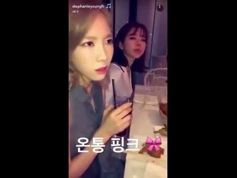 SNSD-tiffany*snapchat*stephanieyoungh (,,^⌣^,,),11 al 20.❤️*
