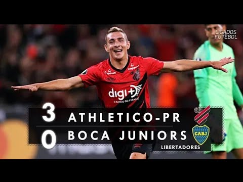 Athlético PR 3 x 0 Boca Juniors (HD) Melhores Momentos - Libertadores 2019
