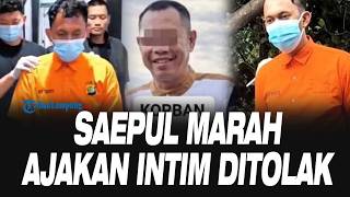Download lagu Kebohongan Saepul Pelaku Mutilasi di Depok, Bukan Dilecehkan Tapi Marah Ajakan Intim Ditolak mp3