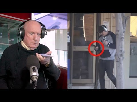 Ray Meagher busts Johnny Ruffo screening his call