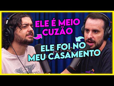 FLOW FALA DO FELIPE NETO SEM SABER QUE CONVIDADO É AMIGO DELE | Cortes Podcast