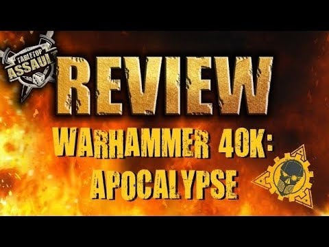 Warhammer 40k - Apocalypse: Review/Unboxing