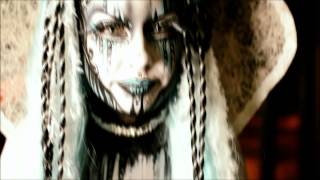 Lorie Hamel body painting REINE DE GLACE