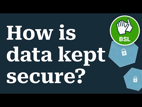 How to Sign Data Security in BSL