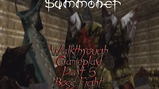 preview picture of video 'Summoner Part 5 Gameplay Walkthrough Boss Fight In The Sewer'