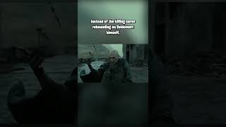 Why couldn&#39;t Lord Voldemort DEFEAT Harry in the Forbidden Forest? #shorts