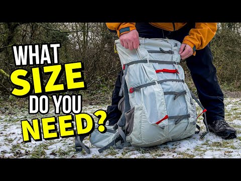What size BACKPACK do I need for my CAMPING trips?