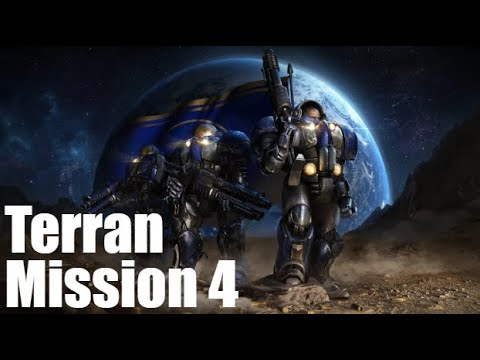 StarCraft 1998 - Terran Campaign "Desperate Alliance" (No Commentary) Mission 4
