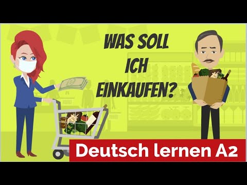 Learn German A2 | What should I buy? | Vocabulary - food