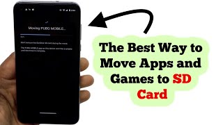 How to Move Apps to SD Card Android