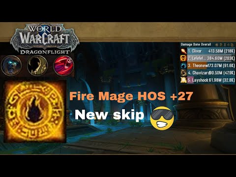 Fire Mage I Halls Of Infusion +27 DF 10.1.5