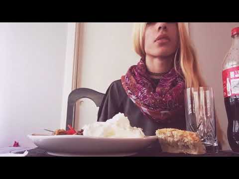 ASMR | Paprika Chicken Bowl MUKBANG (Rice Yogurt) | Chewy Sounds!