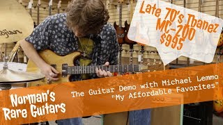Video thumbnail for LEMMO DEMO: Late 70's Ibanez MC-200 $995 | "My Affordable Favorites" by Normans Rare Guitars