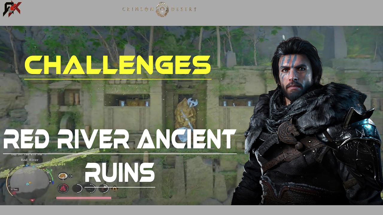 |Challenge| Crimson Desert  - Red River Ancient Ruins