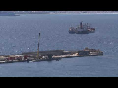 Royal Navy nuclear submarine HMS Triumph pays visit to Gibraltar