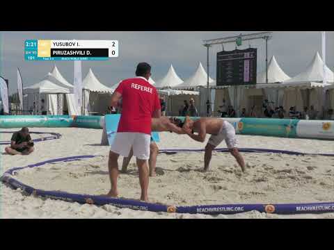 BRONZE Men's BW - 90 kg: I. YUSUBOV (AZE) v. D. PIRUZASHVILI (GEO)