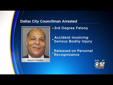 Dallas City Council Member Kevin Felder Turns Himself In