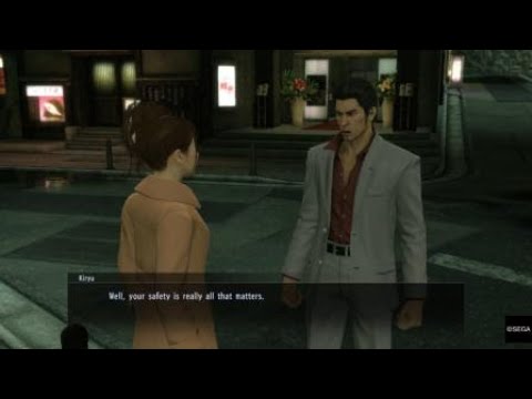 YAKUZA KIWAMI: Kiryu Charms Yui The Hostess In Jewel