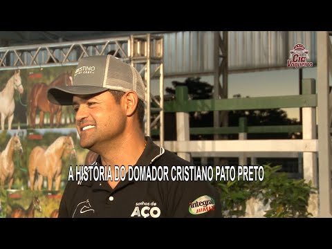 A HISTÓRIA DO DOMADOR CRISTIANO PATO PRETO
