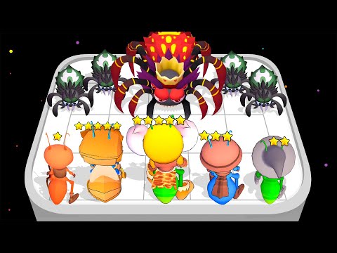 ANT MERGE: Insect Evolution Run - Merge Master Gameplay