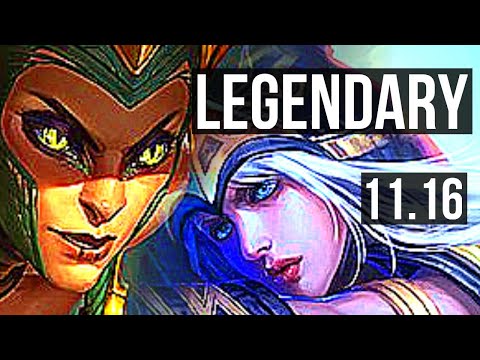 CASSIOPEIA & Shen vs ASHE & Karthus (ADC) | 27/2/16, Legendary | KR Grandmaster | v11.16
