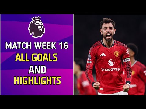 ALL Premier League Goals – Matchweek 16 🔥 | 2025/26 Season Highlights