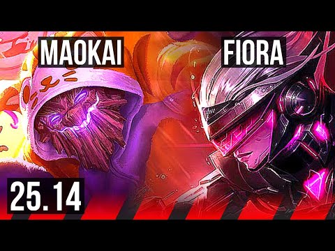 MAOKAI vs FIORA (TOP) | EUW Master | 25.14