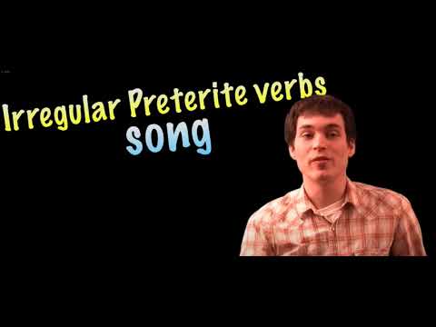 Irregular Preterite Cucaracha Song Audio with Image