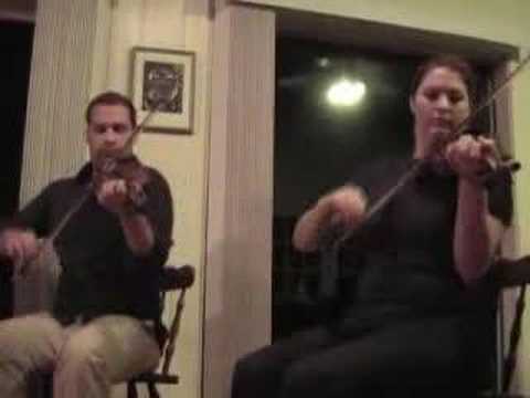 Nova Scotia Fiddlers Troy MacGillivray and Andrea Beaton #1