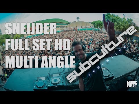 Sneijder Closing Set - Subculture, Argentina. Multi Cam HD