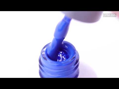 Гель-лак Atica GPM 255 Ukraine (синій, емаль), 7.5 мл