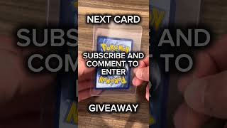 SUBSCRIBE AND COMMENT TO ENTER #pokemon #card #giveaway #free #fyp #shorts