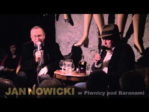 Jan Nowicki w Piwnicy pod Baranami