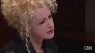 Cyndi Lauper talks about a collaboration with Madonna to CNN iReport