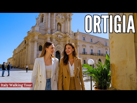 Italy’s Hidden Island Paradise 🇮🇹 | 4K Walking Tour on Ortigia Island in Siracusa , Sicily