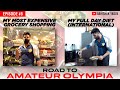 MY MOST EXPENSIVE FULL DAY DIET 🥲 | ROAD TO AMATEUR OLYMPIA | Ep. #08