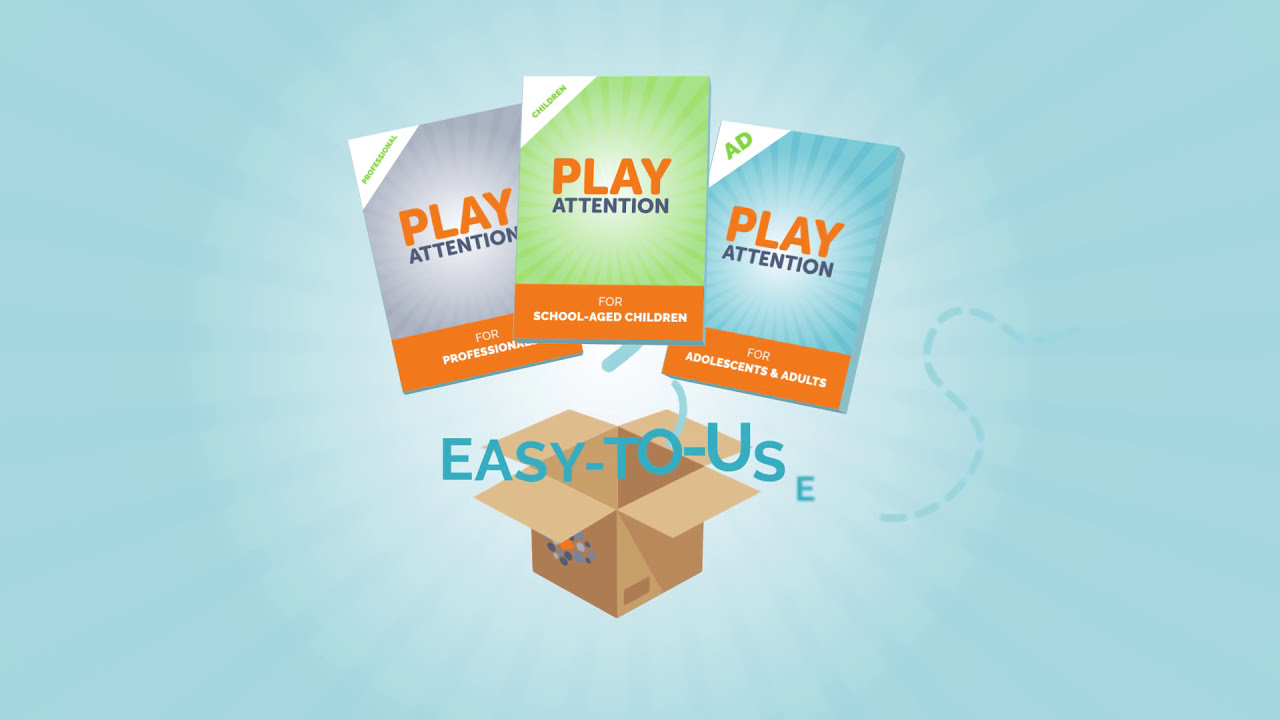 Play Attention.  Make ADHD Your Superpower. Improve Executive Function and Self Regulation.
