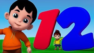 One Two Buckle My Shoe | 3D Nursery Rhymes | Kids Songs | Baby Rhymes